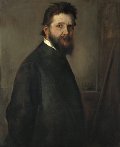 アドルフ・オーバーランダー 作： Franz von Lenbach