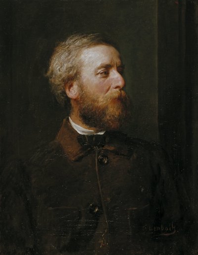アーサー・ジョージ・フライヘル・フォン・ランバーグ 作： Franz von Lenbach