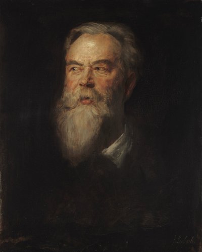 画家フランツ・フォン・ザイツ 作： Franz von Lenbach