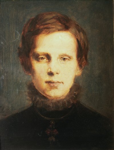 ドイツ語  ルドルフ皇太子 ルドルフ皇太子 作： Franz von Lenbach