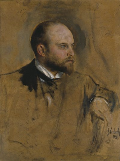 ヨーゼフ・ヘスル 作： Franz von Lenbach