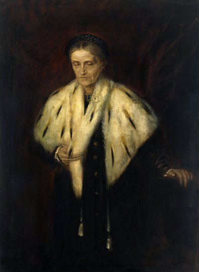 ルドヴィカ バイエルン公爵夫人 作： Franz von Lenbach