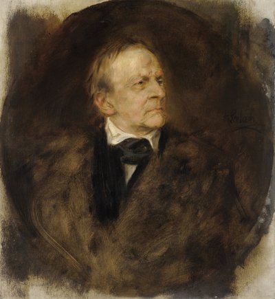 バイエルン王ルートヴィヒ1世 作： Franz von Lenbach