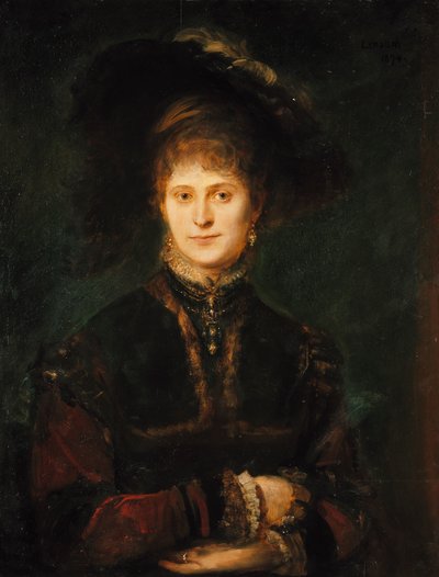  作： Franz von Lenbach