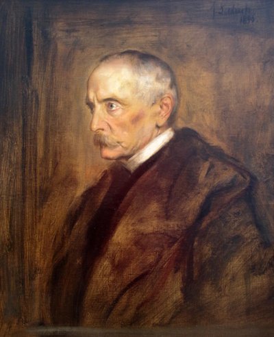 ホーエンローエのクローヴィスのリトラット 作： Franz von Lenbach