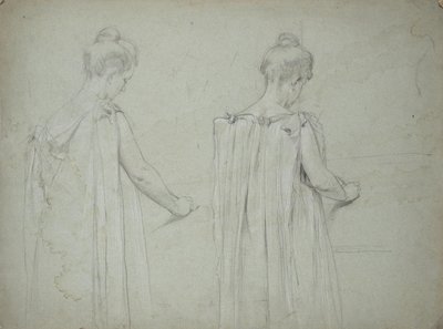 84点のドローイングと絵画のコレクション 作： Franz von Matsch