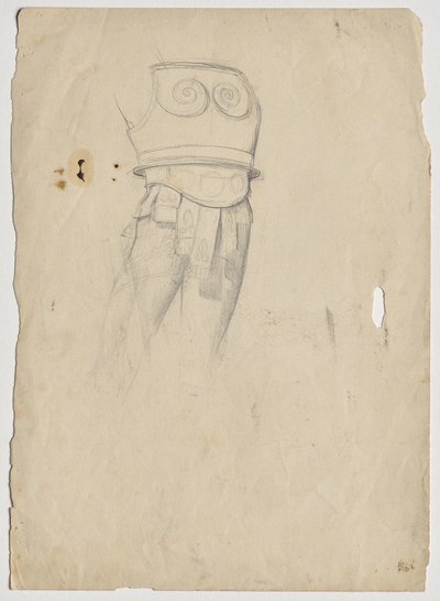 胸当て付き胴体 作： Franz von Matsch