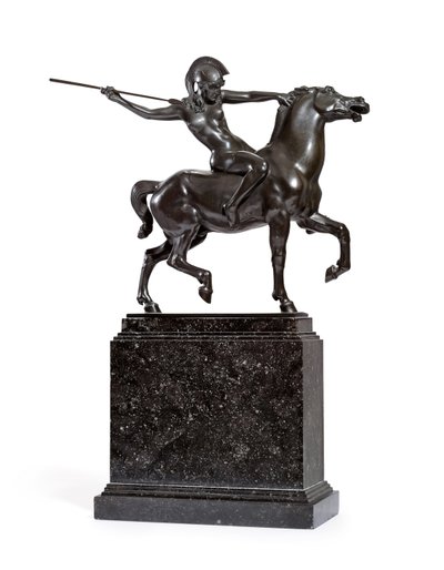 アマゾンの乗馬、 作： Franz von Stuck