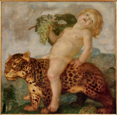 パンサーのバッカス少年 作： Franz von Stuck