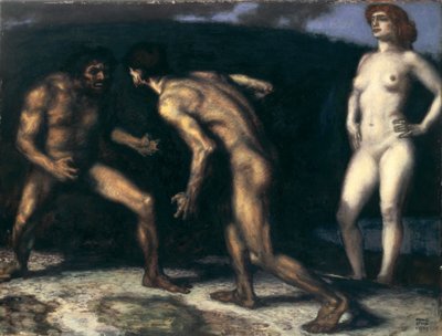 女性のための戦い 作： Franz von Stuck