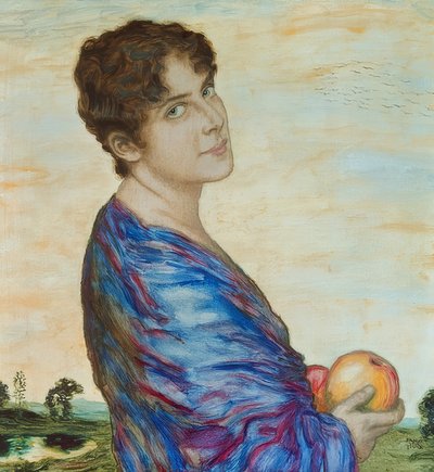 スタック氏の肖像 作： Franz von Stuck