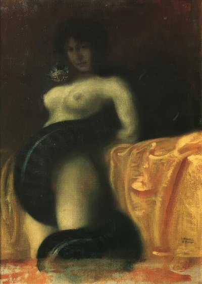 蛇女 作： Franz von Stuck