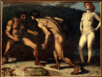 女性のための戦い 作： Franz von Stuck