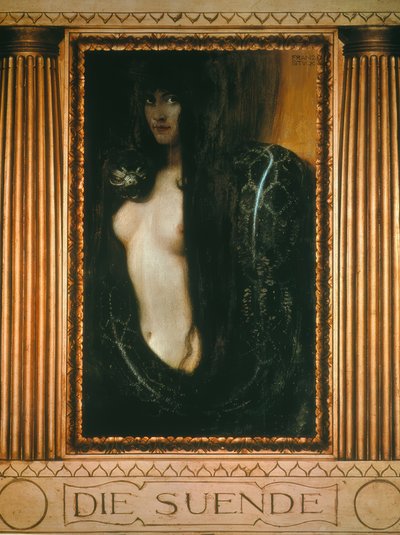 罪 作： Franz von Stuck