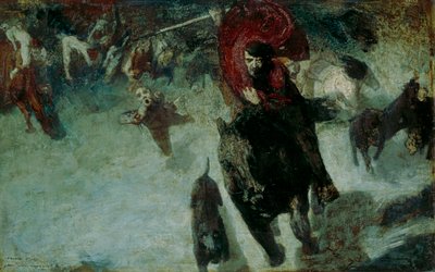 ワイルドハント 作： Franz von Stuck
