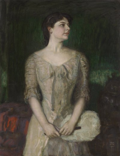Frau E.H. 作： Franz von Stuck