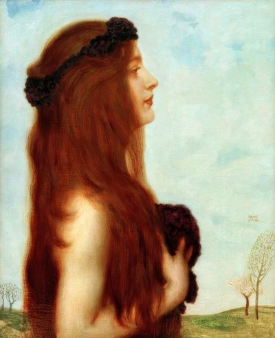 春 作： Franz von Stuck