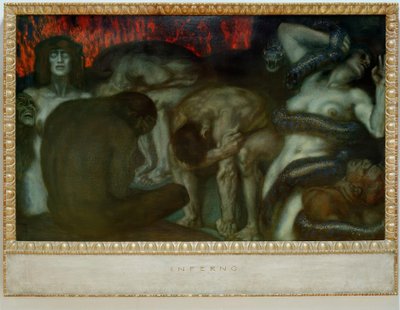 地獄 作： Franz von Stuck