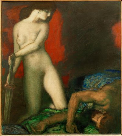 ジュディスとホロフェルネス 作： Franz von Stuck