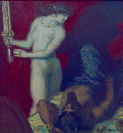 ジュディスとホロフェルネス 作： Franz von Stuck