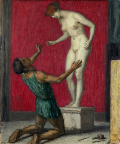 ピグマリオン 作： Franz von Stuck