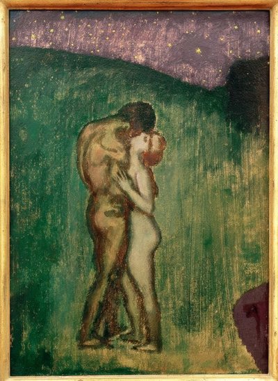 蒸し暑い夜 作： Franz von Stuck