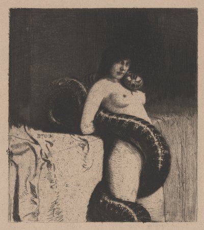 官能性 作： Franz von Stuck