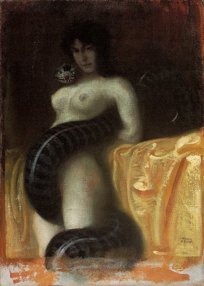 官能、1891年 作： Franz von Stuck