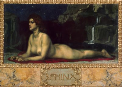 スフィンクス 作： Franz von Stuck