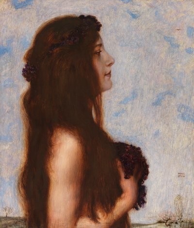 春、1901-1902年頃。 作： Franz von Stuck