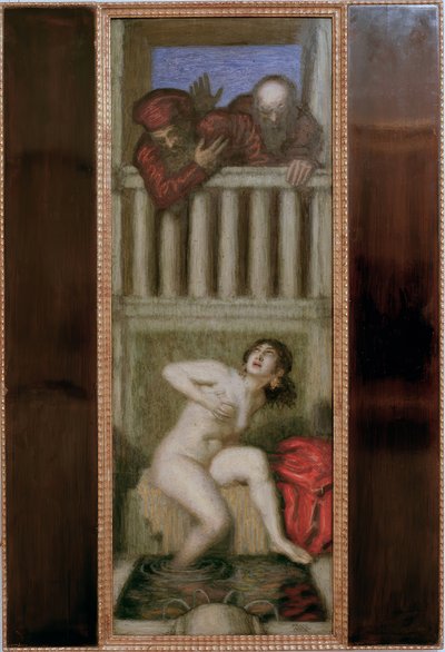 スザンナと二人の老人 作： Franz von Stuck