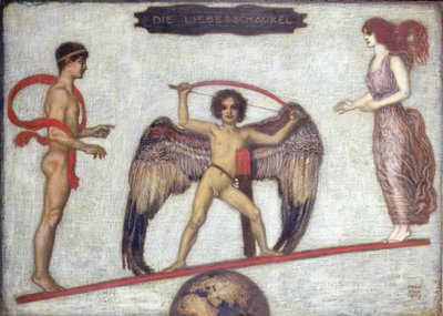 愛のスイング 作： Franz von Stuck