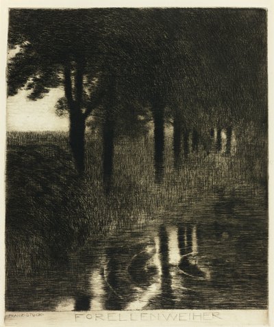 トラウトプール 作： Franz von Stuck