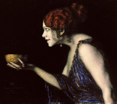 ティラデュリュー1880-1971、サース、1913年頃。 作： Franz von Stuck
