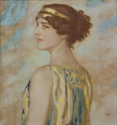 ギリシャ人としての娘メアリー 作： Franz von Stuck