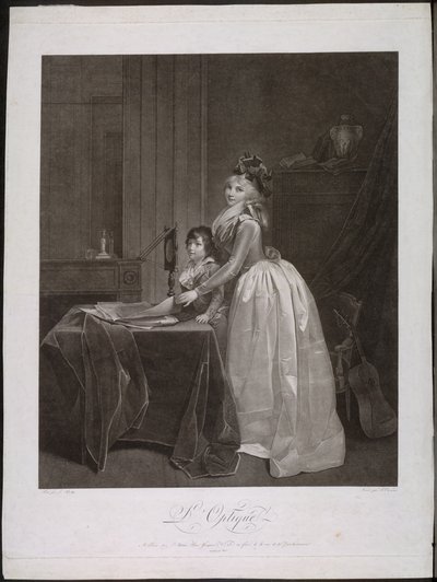 光学ビューア、c。 1794年。 作： Fréderic Cazenave