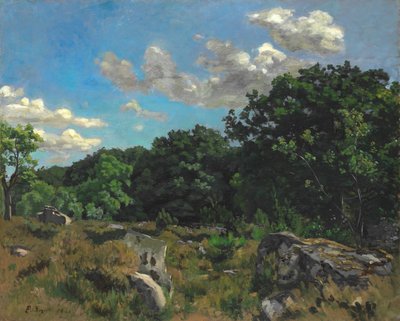 シャイイの風景 作： Frédéric Bazille