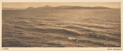 エギナサロニコス湾 作： Frédéric Boissonnas