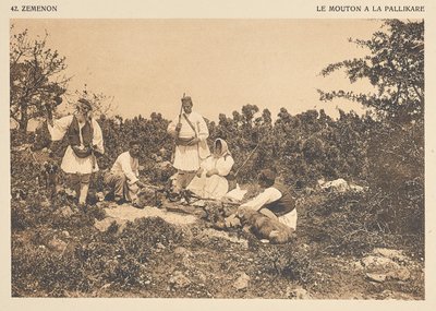 ゼメノンパリカレの羊 作： Frédéric Boissonnas