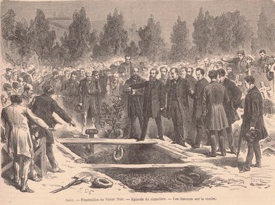 1870-01-22 - ル・モンド・イラストレーション - ヴィクトール・ノワール 作： フレデリック・セオドア・リックス