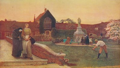 避難所の港、1872年、c1900 作： Fred Walker
