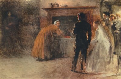 結婚の中断後の狂牛病の女性への訪問、c1870、1942。 作： Fred Walker