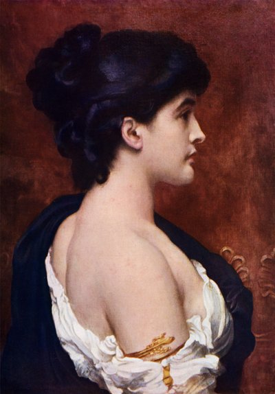 アタランタ（カラーリトグラフ 作： Frederic (after) Leighton