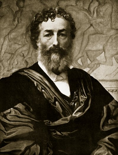 自画像 (リソ) 作： Frederic (after) Leighton