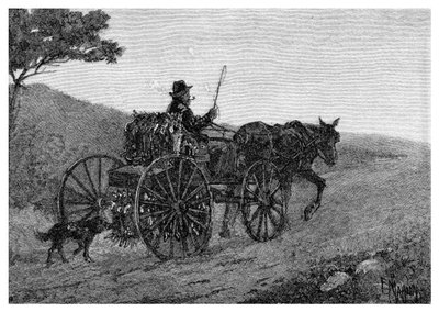 コラックウサギトラッパー、1886年。 作： Frederic B. Schell