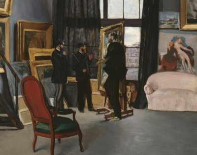 バジルのワークショップ 作： Jean Frederic Bazille