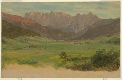 アルパイン バレー 作： Frederic Edwin Church