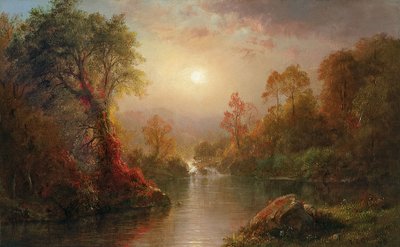 秋 作： Frederic Edwin Church