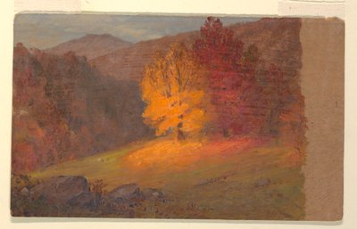 秋の風景 作： Frederic Edwin Church