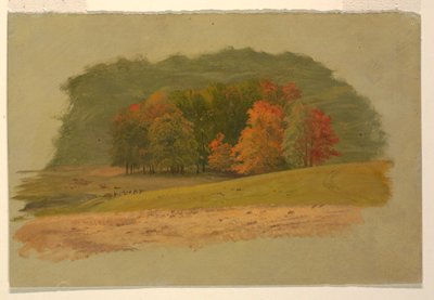 秋の風景 作： Frederic Edwin Church